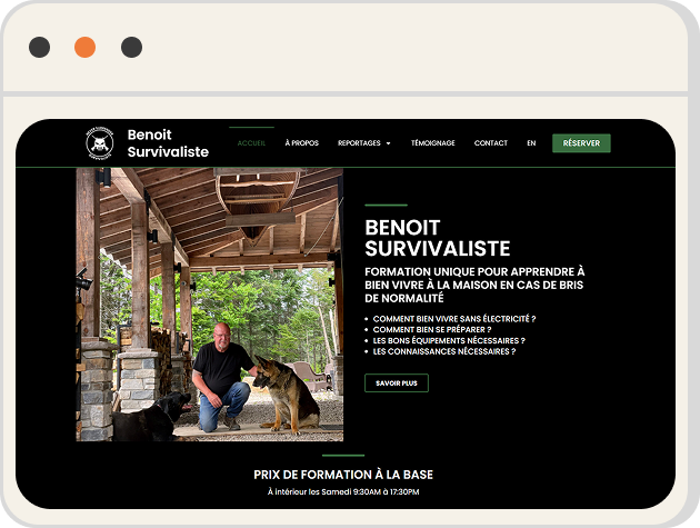 Preview Survivalist Benoit